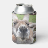 Cute Funny Face Australia Kangaroo Beer