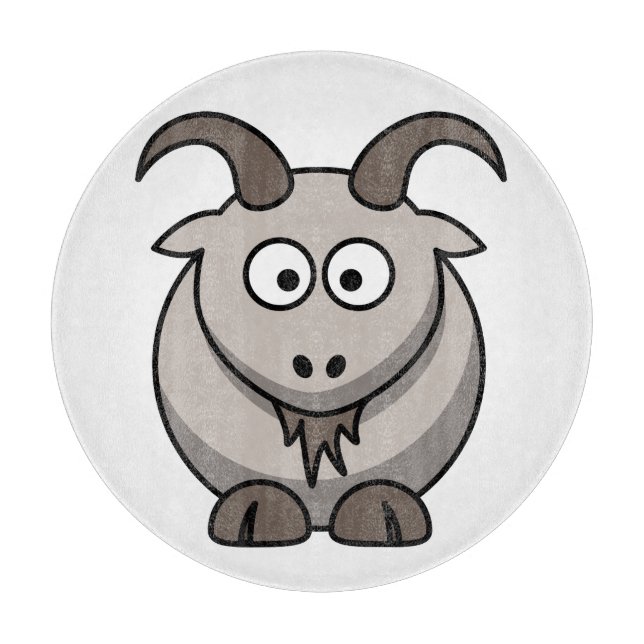 Cute Funny Farm Yard Goat    Cutting Board (Front)