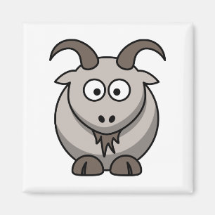Cute Funny Farm Yard Goat Magnet