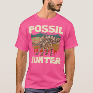 Cute Funny Fossil Hunter Paleontology Dinosaur T-Shirt