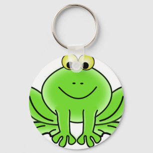 Cute Funny Frog Key Ring
