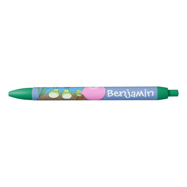 Cute funny frogs cartoon pen (Front)