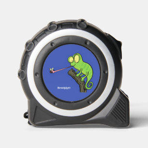 Cute funny green happy chameleon lizard cartoon 1