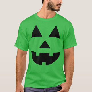 Cute Funny Halloween Pumpkin Face Jack O Lantern M T-Shirt