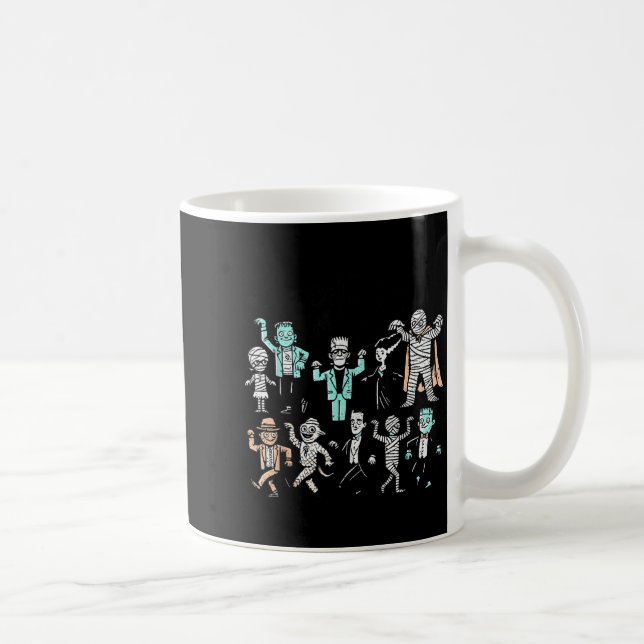 Cute Funny Horror Movies Lovers Coffee Mug (Right)