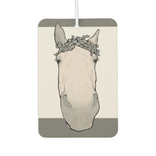 Cute Funny Horse Lover Joke Supervisory Snoot Car Air Freshener