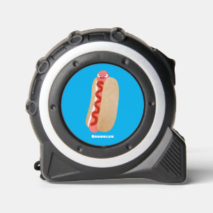 Cute funny hot dog Weiner cartoon 1