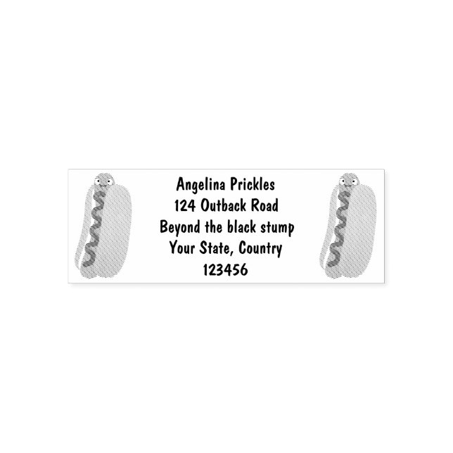 Cute funny hot dog Weiner cartoon Self-inking Stamp (Design)