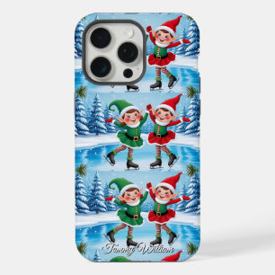 Cute Funny Humour Trendy Modern Merry Christmas iPhone 15 Pro Max Case