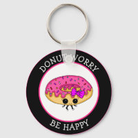 Cute Funny Kawaii Style Doughnut Puns 