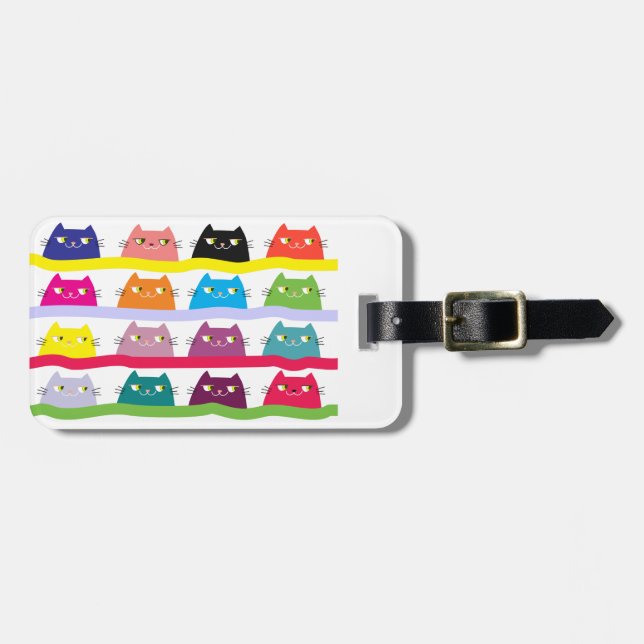 Cute Funny Luggage Tag (Front Horizontal)