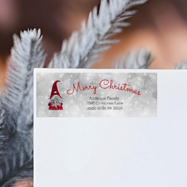 Cute Funny Merry Christmas Elf Personalised Gnome (Creator Uploaded)