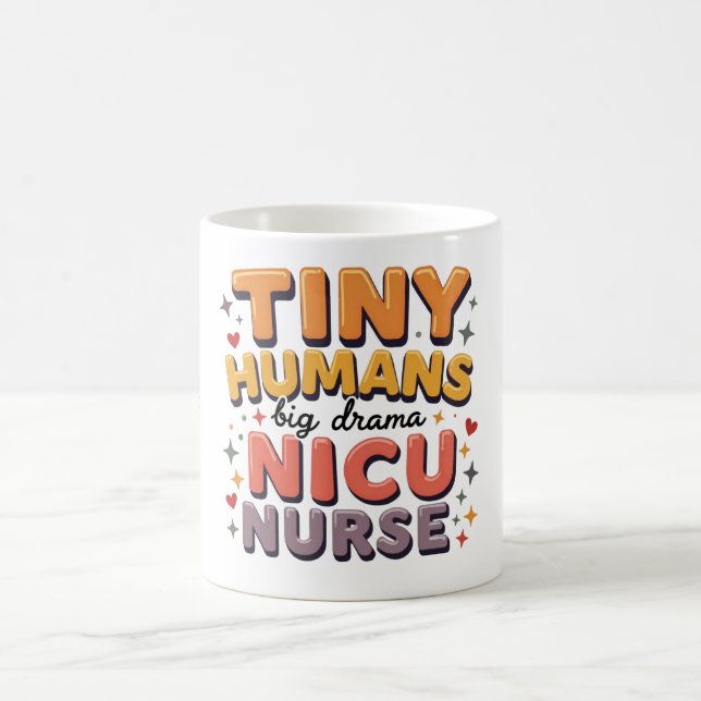 Cute Funny NICU Nurse Coffee Mug (Center)
