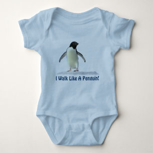 Cute Funny Penguin Baby Gear Baby Bodysuit