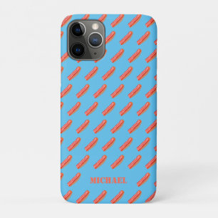 Cute Funny Personalized Bacon  Case-Mate iPhone Case