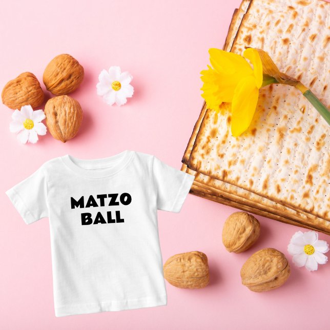 Cute Funny Pesach Passover Matzo Ball Baby T-Shirt (Creator Uploaded)