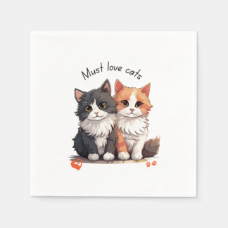 Cute & Funny Pet Lover Gifts for Home & Living! Napkin