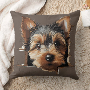 Cute Funny Puppy Face Cushion