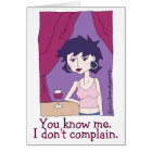 Cute Funny Red Wine Vino Cartoon Girl