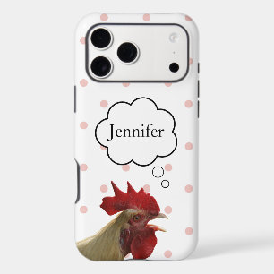 Cute Funny Rooster iPhone / iPad case