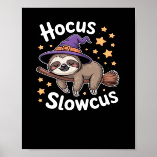 Cute Funny Sloth Halloween Essential T-Shirt Poster