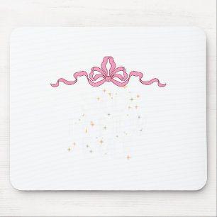 Cute Funny Super Mommy Ever Saying Coquette Art Bo Mouse Pad
