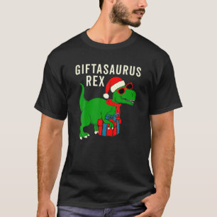 Cute Funny T Rex Christmas Dinosaur Meme Giftasaur T-Shirt