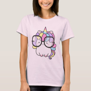 Cute Funny Unicorn Design for Unicorn Lover Girls  T-Shirt