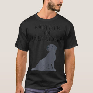 Cute Funny & Unique Labrador Retriever Dog Mum Gif T-Shirt