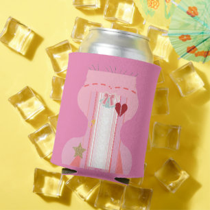 Cute Funny Valentine's Day Corset Bustier   Can Cooler