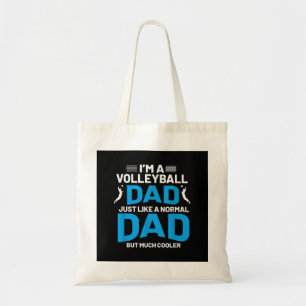 Cute Funny Volleyball Gift For Dads and Men Tote Bag