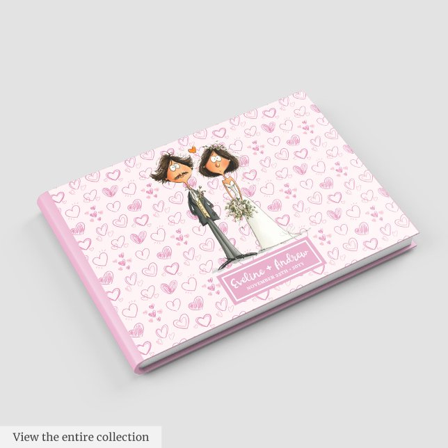 Cute Funny Wedding Guest book for Newlyweds (Cute Funny Wedding Guest book for Newlyweds)