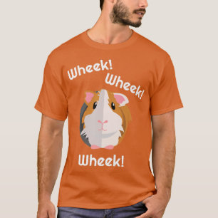 Cute & Funny Wheek  Guinea Pig Owner  Cavy Lover T T-Shirt