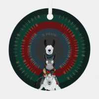 Cute Funny Winter Donkey, Llama & Sheep