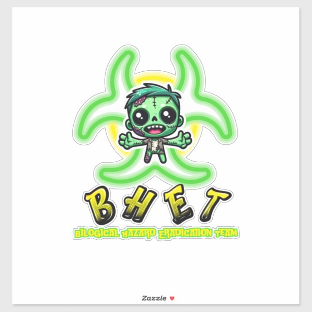 Cute, funny zombie (Sheet)