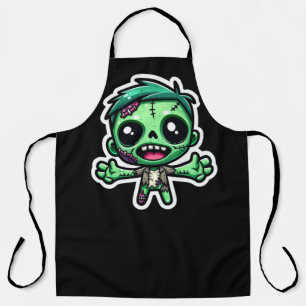Cute, funny zombie apron