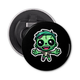 Cute, funny zombie bottle opener