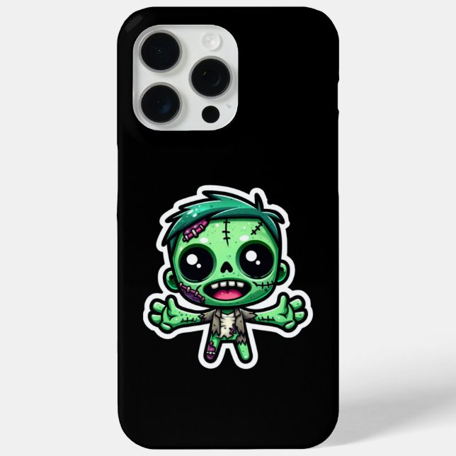 Cute, funny zombie Case-Mate iPhone case (Back)