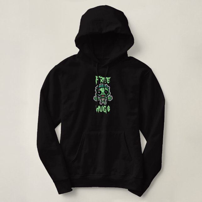 Cute, funny zombie hoodie (Design Front)