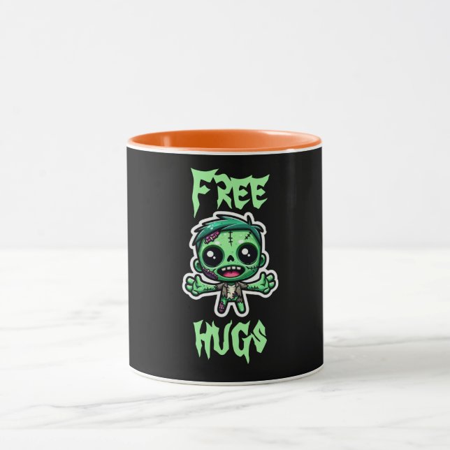Cute, funny zombie mug (Center)