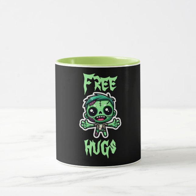 Cute, funny zombie mug (Center)