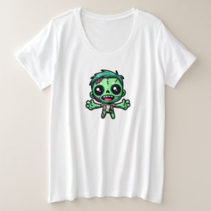 Cute, funny zombie plus size T-Shirt