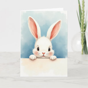 Cute Furry Friend Hello Card