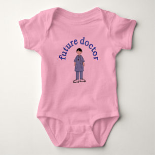 Cute Future Doctor Baby Bodysuit