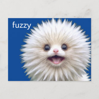 Cute Fuzzy Creature Postcard