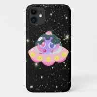 Cute Galaxy Alien Outer Space UFO