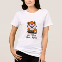 Cute Gamer Hamster with Funny Quote