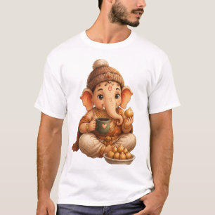 Cute Ganesha Ganesh Chaturthi Festival T-Shirt