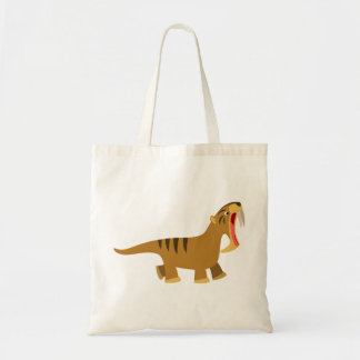 Cute Gaping Mouth Cartoon Thylacosmilus Bag