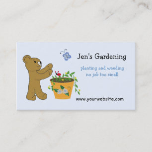 Cute Garden Business Design Card